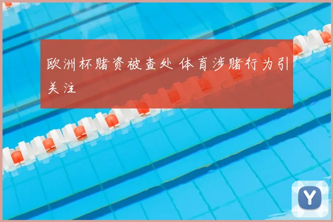 欧洲杯赌资被查处 体育涉赌行为引关注